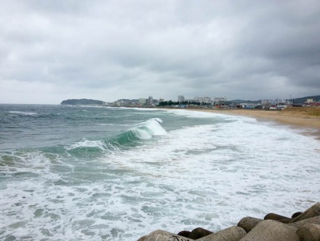 Not quite beach weather but still beautiful. 