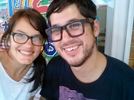 Lunch break in Abai Village.