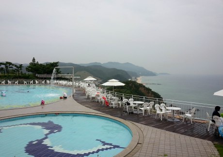 Pretty nice view from the pool.