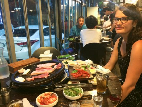 More Korean barbecue because it tasted so good the first night.
