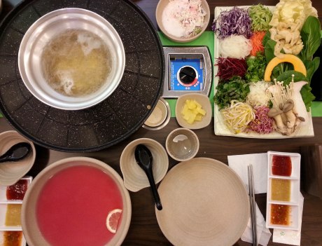 The beautiful spread.