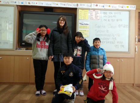 The great thing about my small school is having very small classes. The third graders are the cutest.